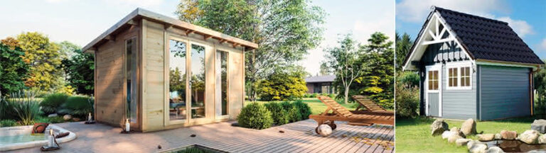 Gartenhäuser Blockhäuser für Ihren Garten